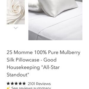 Fishers Finery 100% Pure Mulberry Silk Pillowcase